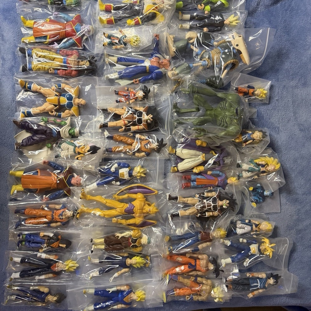 Dragon Ball Z Figures Collection Exelent Condition Lot Of 50  New Without Box